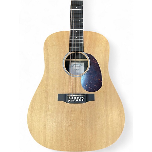 Used Martin D12X1AE Natural 12 String Acoustic Electric Guitar