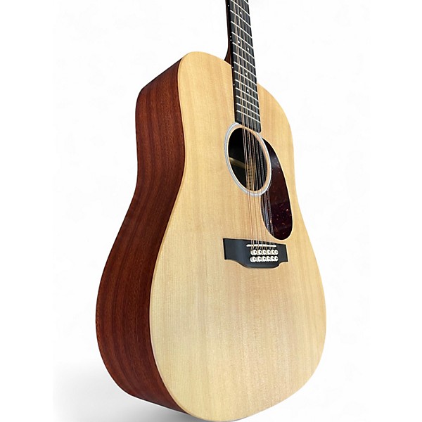 Used Martin D12X1AE Natural 12 String Acoustic Electric Guitar