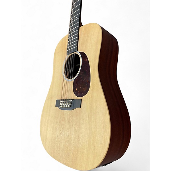 Used Martin D12X1AE Natural 12 String Acoustic Electric Guitar