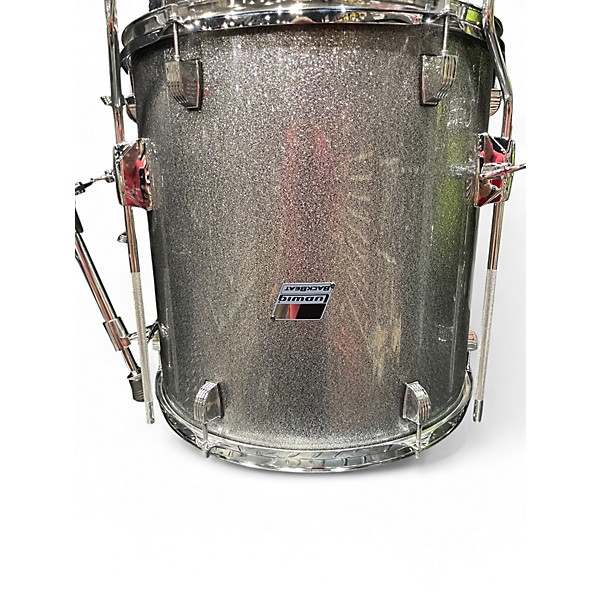 Used 2026 Ludwig 5 Piece BackBeat Silver Sparkle Drum Kit