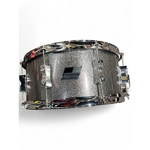 Used 2026 Ludwig 5 Piece BackBeat Silver Sparkle Drum Kit