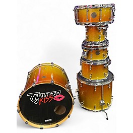 Used ddrum 6 Piece Dios Series GOLD FADE Drum Kit