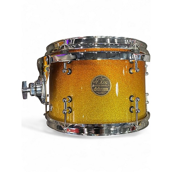 Used ddrum 6 Piece Dios Series GOLD FADE Drum Kit