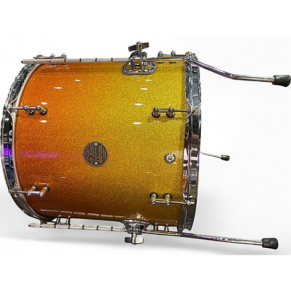 Used ddrum 6 Piece Dios Series GOLD FADE Drum Kit