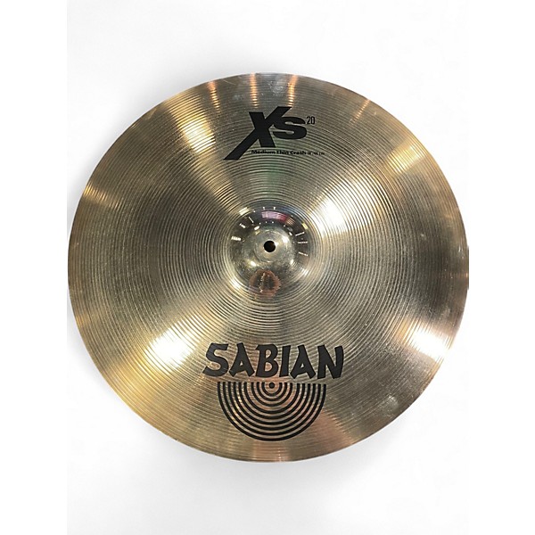 Used SABIAN 18in XS20 Medium Thin Crash Cymbal