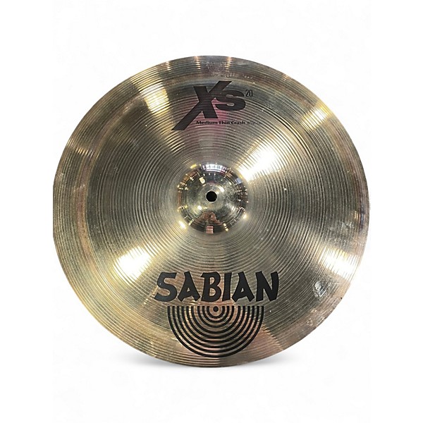 Used SABIAN 16in XS20 Medium Thin Crash Cymbal