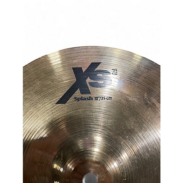 Used SABIAN 10in XS20 Splash Cymbal