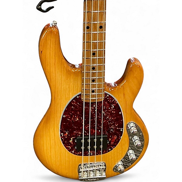 Used Ernie Ball Music Man STINGRAY SPC H Hot Honey Electric Bass Guitar