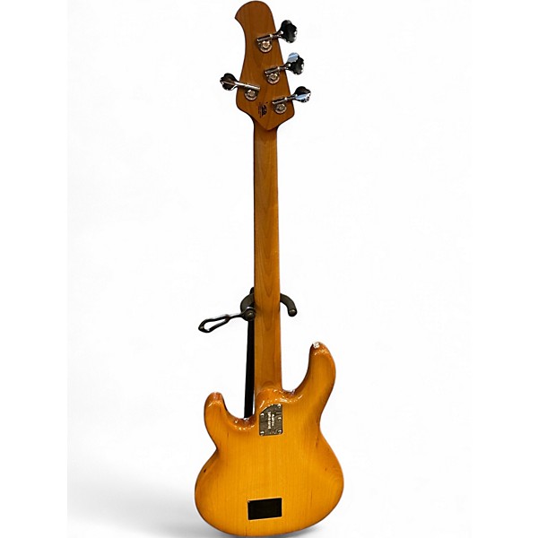 Used Ernie Ball Music Man STINGRAY SPC H Hot Honey Electric Bass Guitar