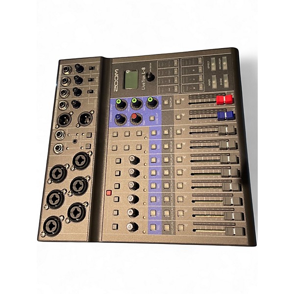 Used Zoom LiveTrak L-8 Unpowered Mixer