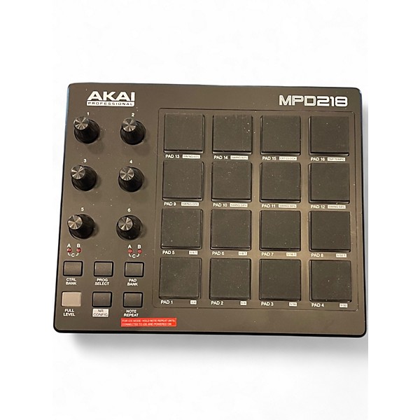 Used Akai Professional mpd 218 MIDI Controller