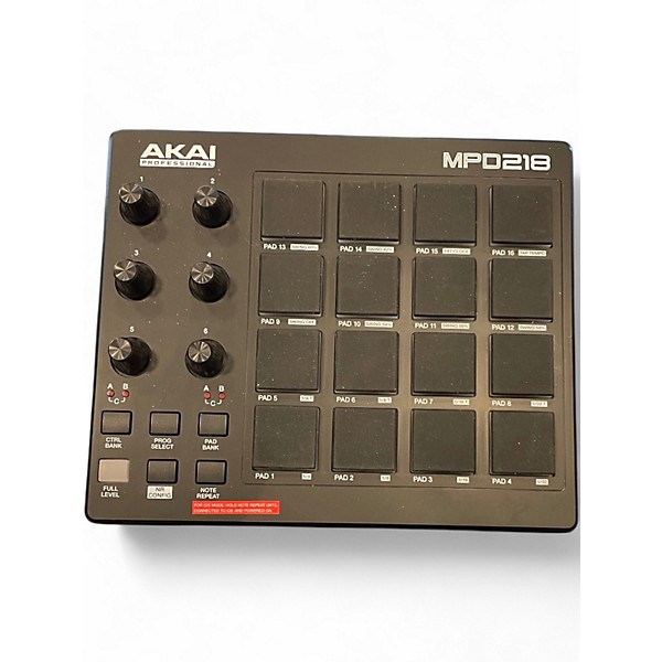 Used Akai Professional mpd 218 MIDI Controller