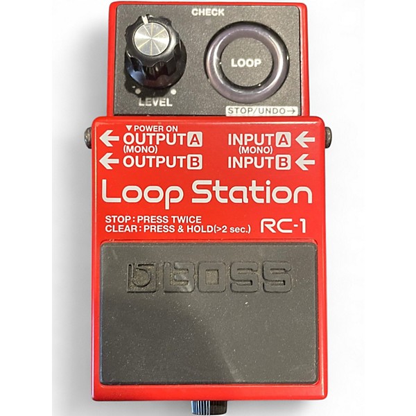 Used BOSS RC1 Loop Station Pedal