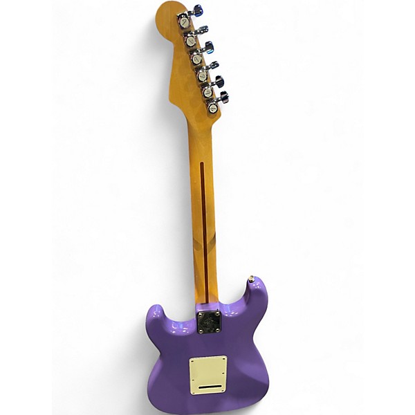 Used Fender Standard Stratocaster Purple Solid Body Electric Guitar