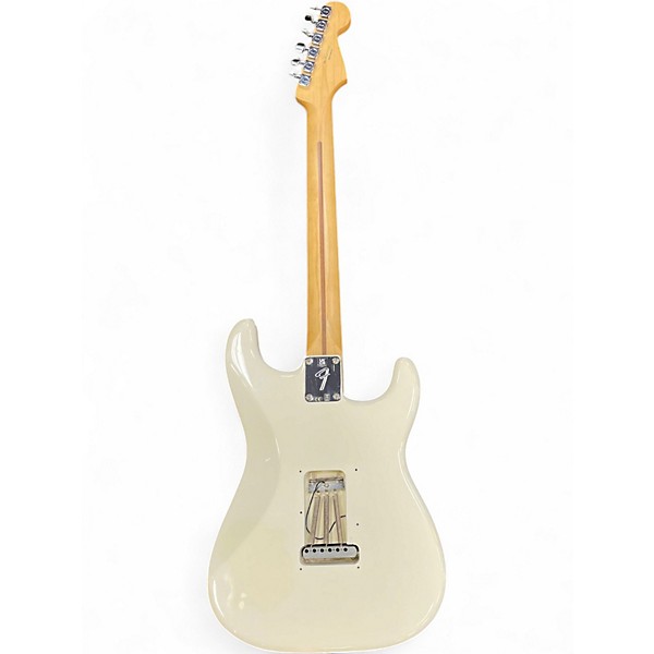 Used Fender Player Stratocaster Olympic White Solid Body Electric Guitar
