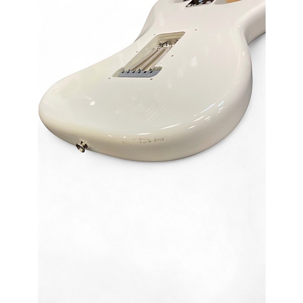 Used Fender Player Stratocaster Olympic White Solid Body Electric Guitar