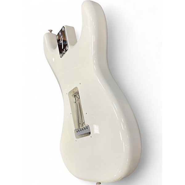 Used Fender Player Stratocaster Olympic White Solid Body Electric Guitar