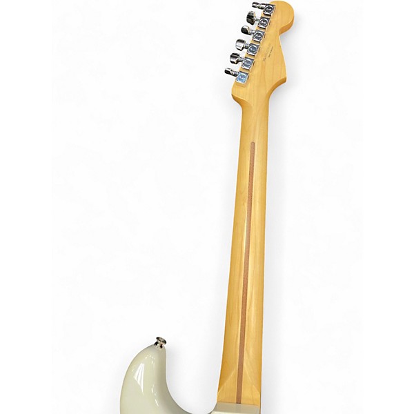 Used Fender Player Stratocaster Olympic White Solid Body Electric Guitar