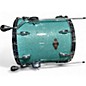 Used Pearl 3 Piece MASTERS BCX Turquoise Glass Drum Kit