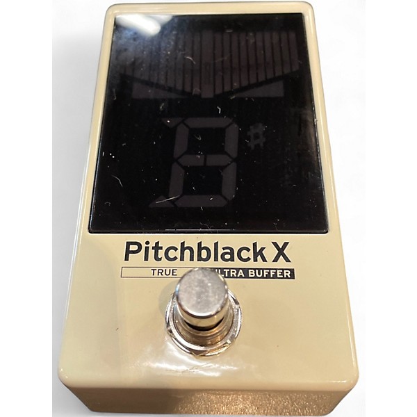 Used KORG PB01 Pitchblack Chromatic Tuner Pedal