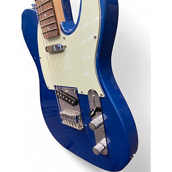 Used Squier Affinity Telecaster BLUE Solid Body Electric Guitar