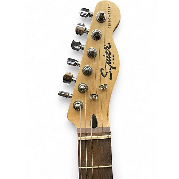 Used Squier Affinity Telecaster BLUE Solid Body Electric Guitar