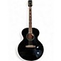 Used Epiphone inspired by gibson j180 Black Acoustic Electric Guitar thumbnail