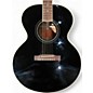 Used Epiphone inspired by gibson j180 Black Acoustic Electric Guitar