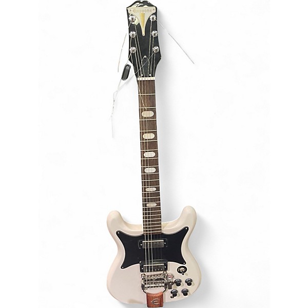 Used Epiphone Crestwood Polaris White Solid Body Electric Guitar