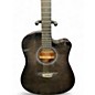 Used Donner EC1760 Trans Black Acoustic Guitar