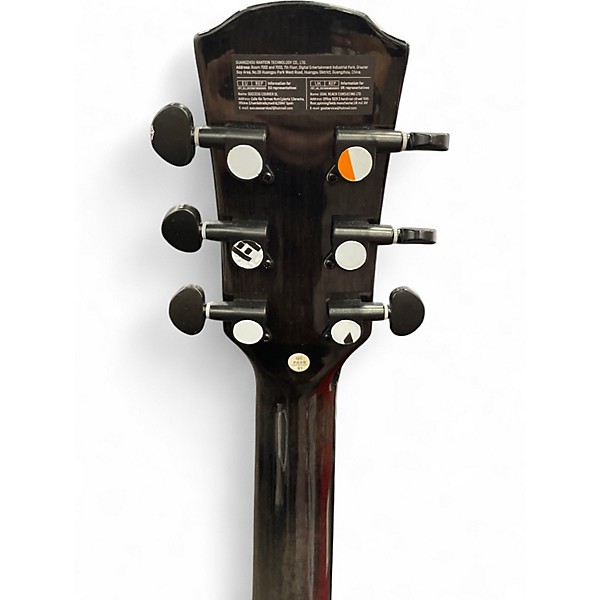Used Donner EC1760 Trans Black Acoustic Guitar