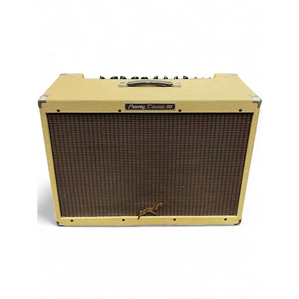 Used Peavey Classic 50 50W 2x12 Tube Guitar Combo Amp