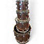 Used DW 4 Piece Collector's Series rose copper Drum Kit