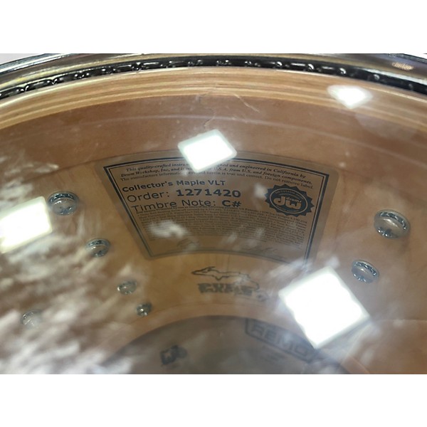 Used DW 4 Piece Collector's Series rose copper Drum Kit
