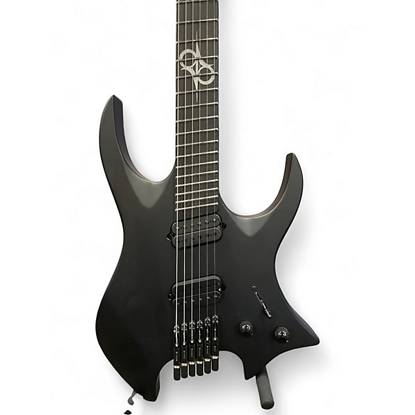 Used Solar Guitars H2.6C SATIN BLACK Solid Body Electric Guitar