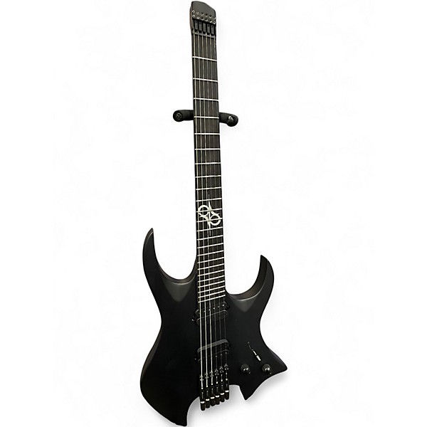 Used Solar Guitars H2.6C SATIN BLACK Solid Body Electric Guitar