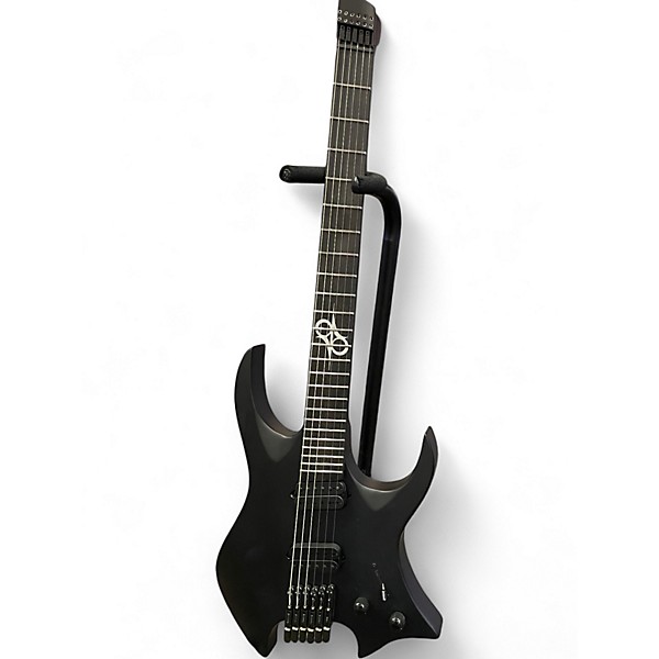 Used Solar Guitars H2.6C SATIN BLACK Solid Body Electric Guitar