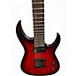 Used Schecter Guitar Research SUNSET 7 SCARLET BURST Solid Body Electric Guitar