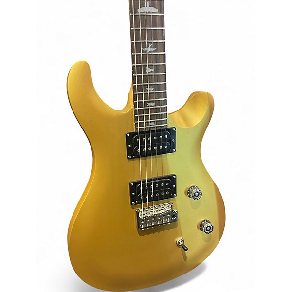 Used PRS SE CE 24 Standard Satin Metallic Gold Solid Body Electric Guitar