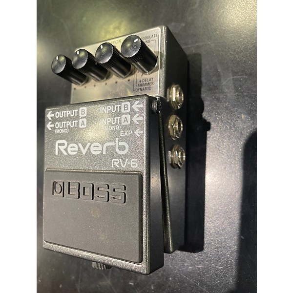 Used BOSS RV6 Digital Reverb Effect Pedal