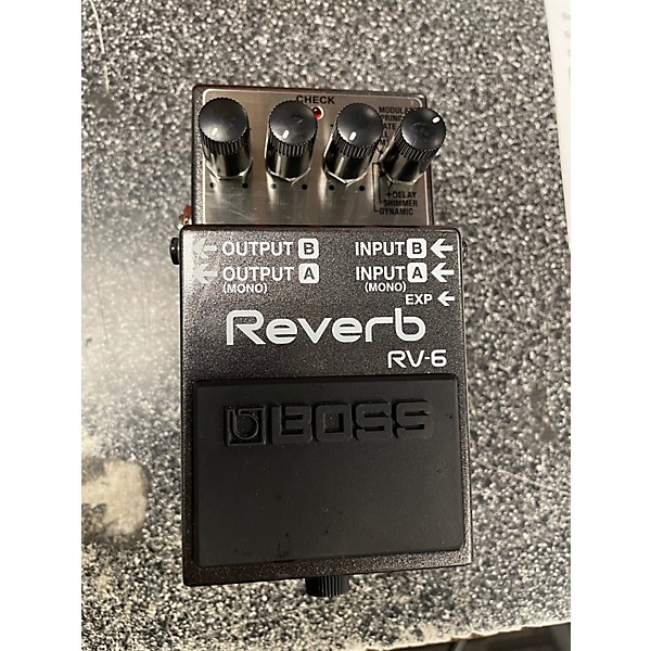 Used BOSS RV6 Digital Reverb Effect Pedal