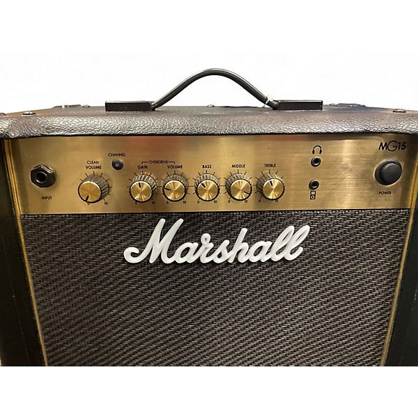 Used Marshall MG15 1X8 15W Guitar Combo Amp