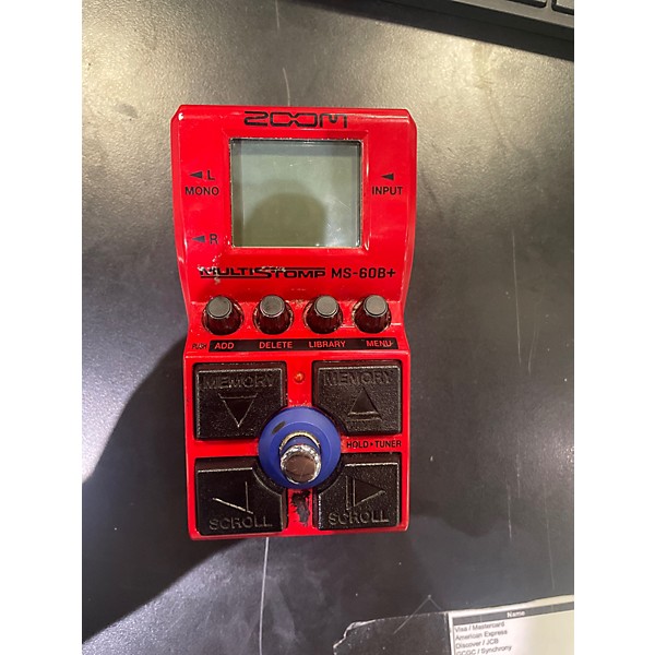 Used Zoom ZMS60B Multistomp Bass Bass Effect Pedal