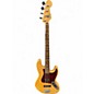 Used Fender FSR Standard Jazz Bass Natural Electric Bass Guitar thumbnail
