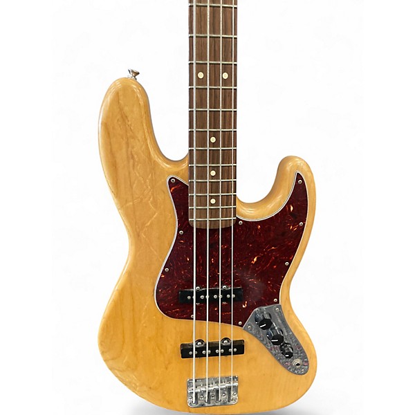 Used Fender FSR Standard Jazz Bass Natural Electric Bass Guitar