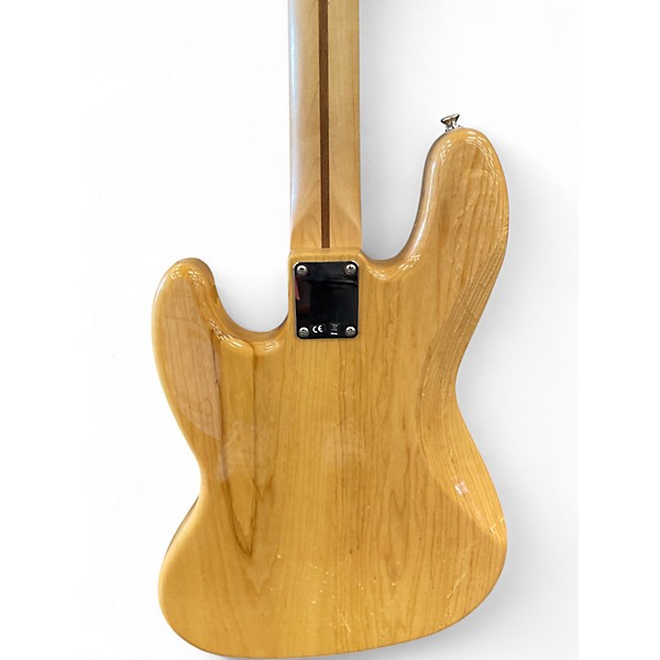 Used Fender FSR Standard Jazz Bass Natural Electric Bass Guitar