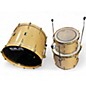Used Pork Pie USA 3 Piece CUSTOM Natural Drum Kit thumbnail