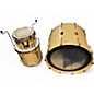 Used Pork Pie USA 3 Piece CUSTOM Natural Drum Kit