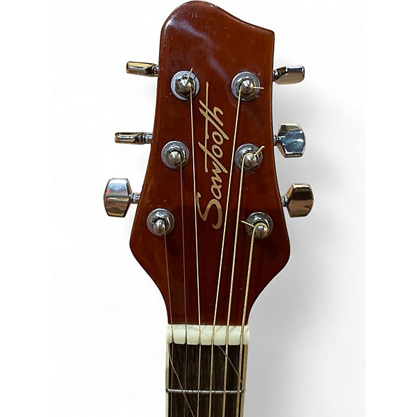 Used Sawtooth ST-LH-ADN-D Natural Acoustic Guitar