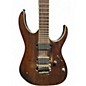 Used Ibanez Iron Label RGIR20BE Walnut Natural Solid Body Electric Guitar